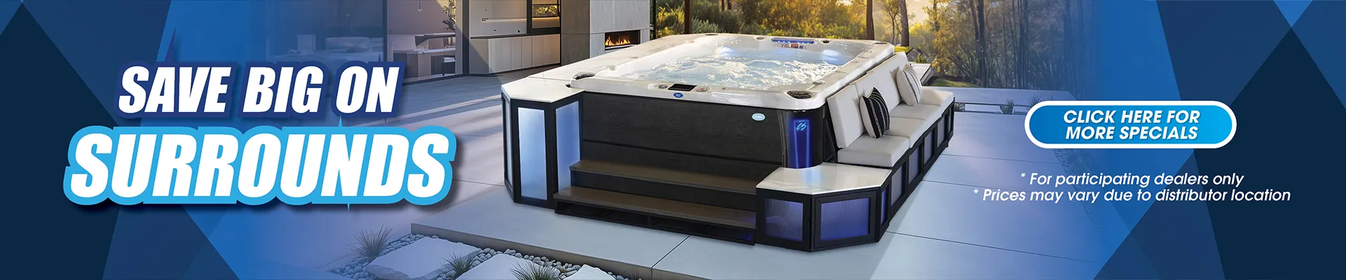 Calspas hot tub being used in a family setting - Hayward