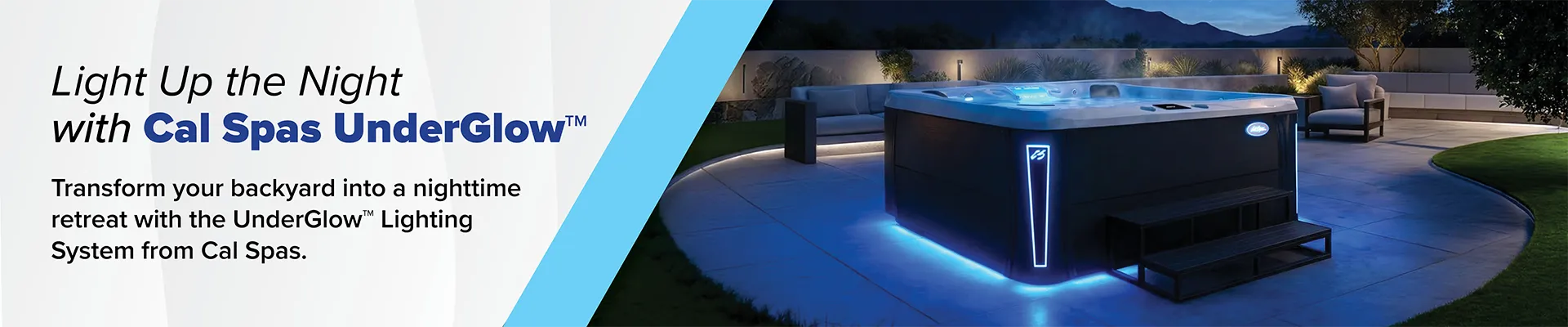 Calspas hot tub being used in a family setting - Hayward