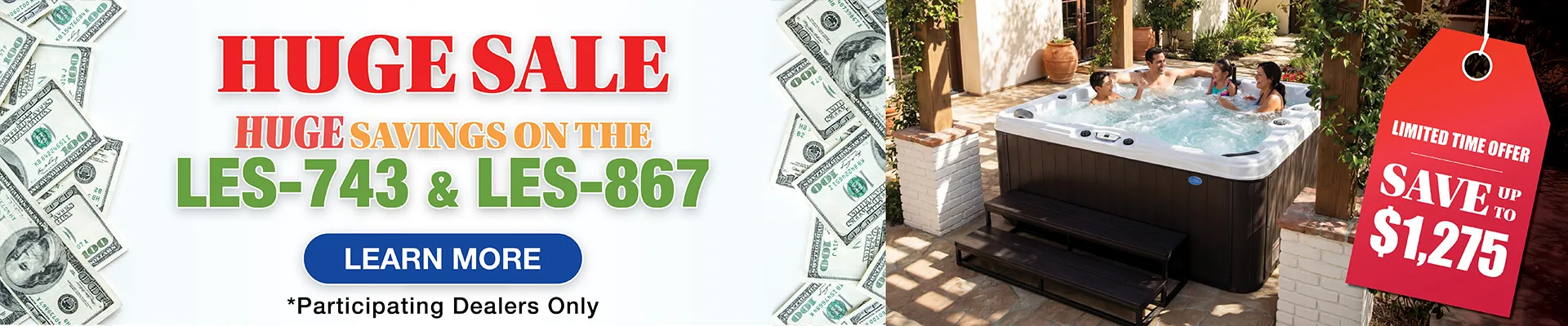 Calspas hot tub being used in a family setting - Hayward